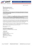 UHTL Reporting of Loan agreement 07.04.2026