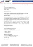 UHTL- Reporting of Orders 2 April 2026