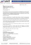 UHTL Reporting of GST Order 06.02.2026