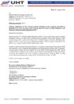 Intimation of 32nd Annual General Meeting of the Company pursuant to Regulation 30 of the Securities and Exchange Board of India Regulations, 2015